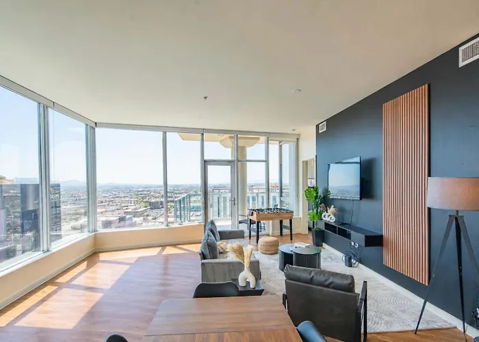 Upscale Phx Pool Gym Balcony Wd Parking Apartamento